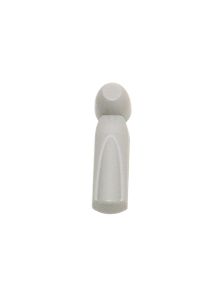 White Beautiful Slim / Pencil Tags With Pin - AM Frequency - Case Of 1,000 Pcs.