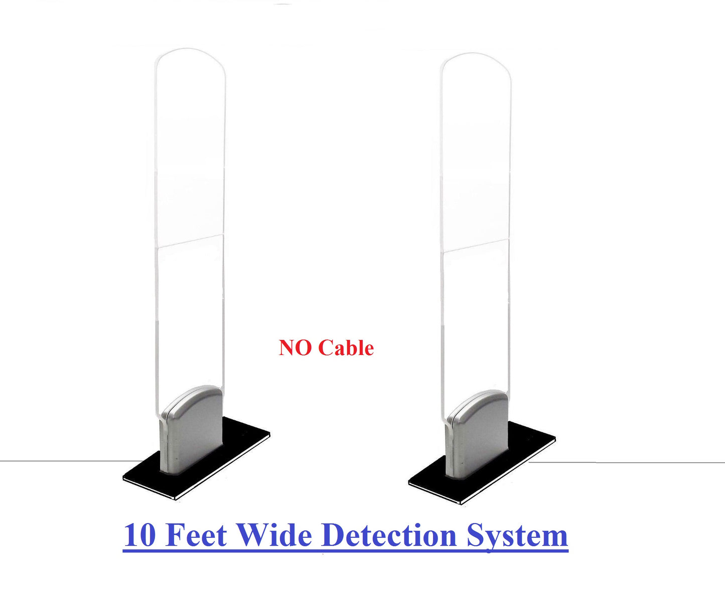 US Name Brand EAS RF 8.2 MHz Acrylic Security Antenna System - Wide Detection